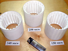 щелевые фильтрующие трубы - Фторопластовые фильтры